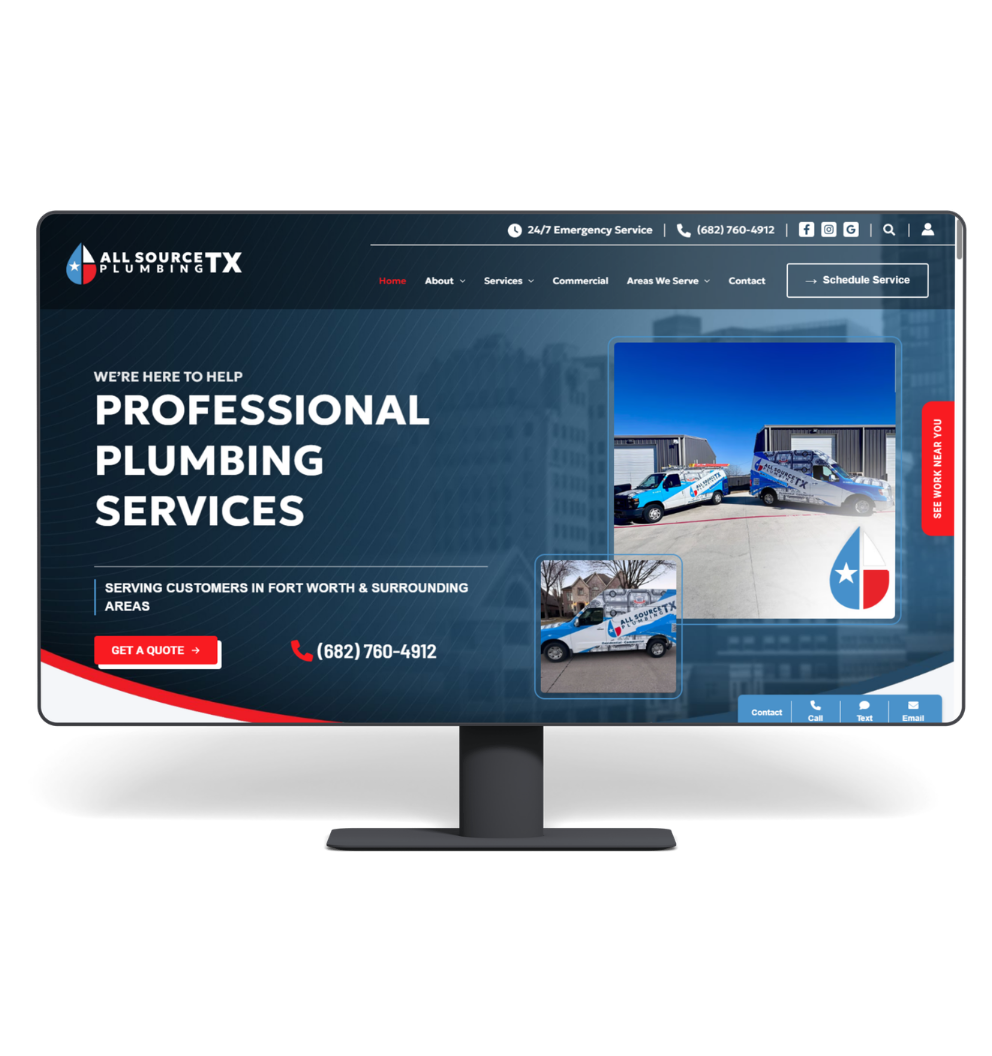 Website mockup 1