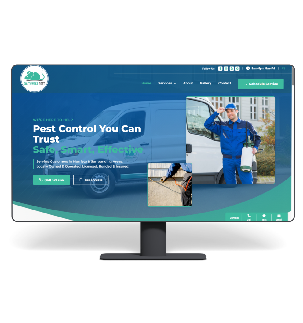 Website mockup 12