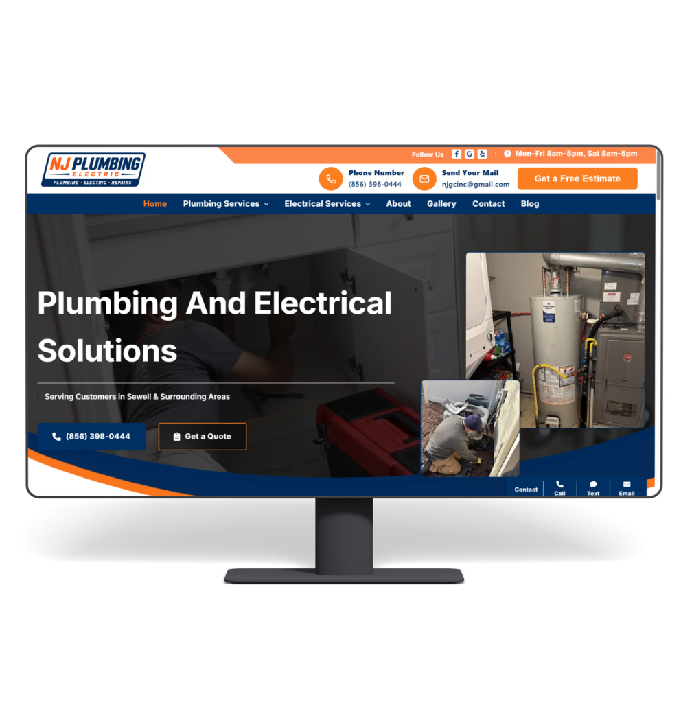 Website mockup 4