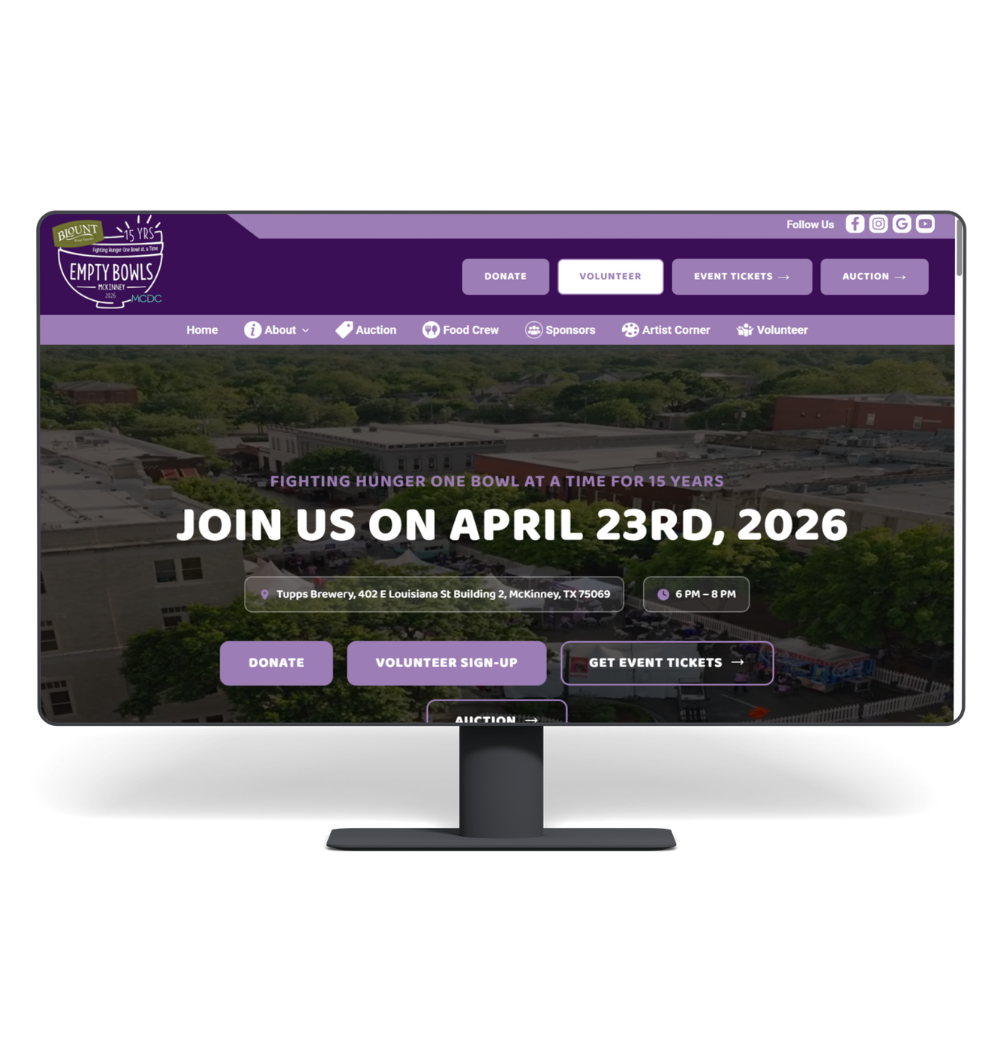 Website mockup 6