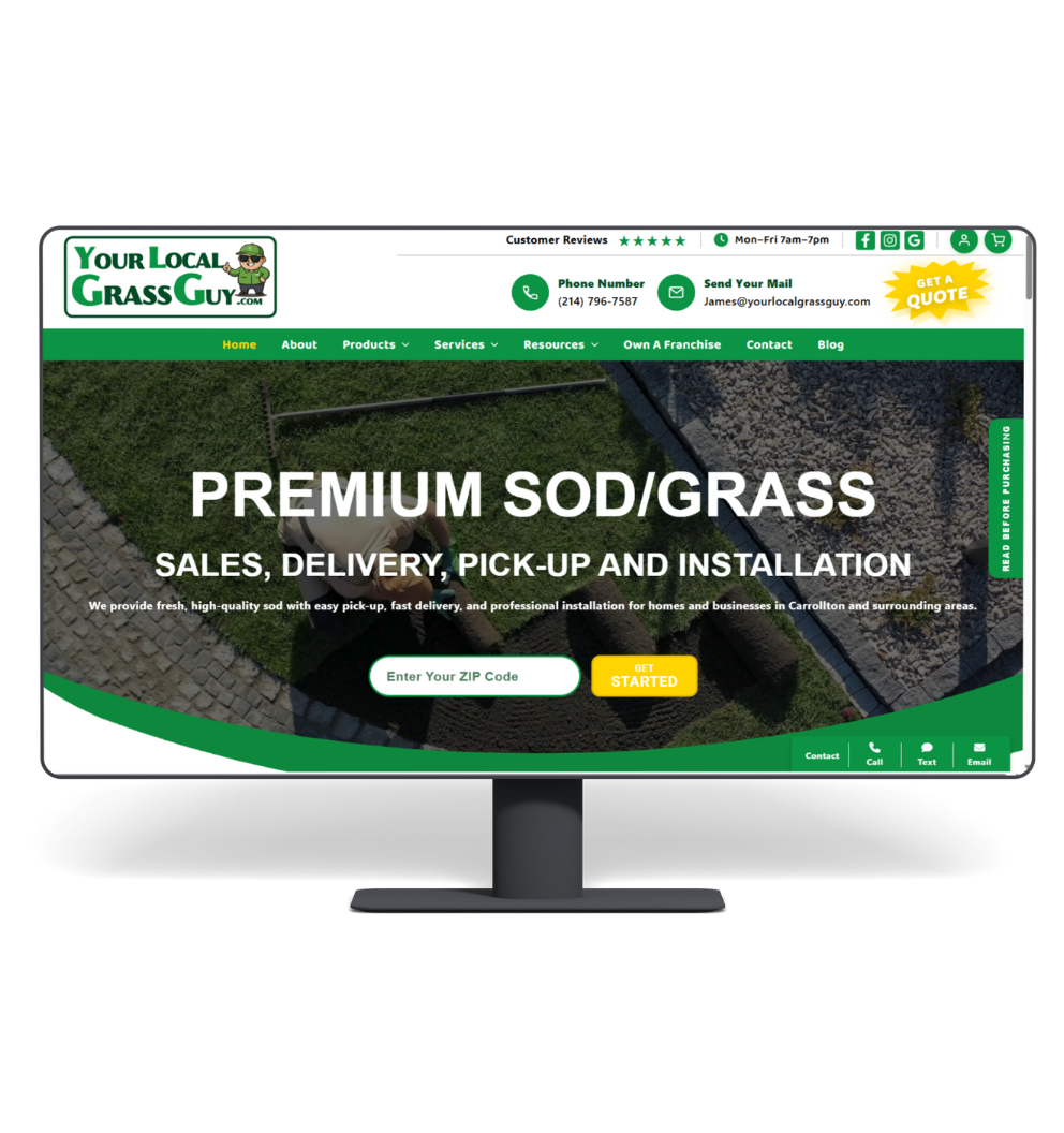 Website mockup 8