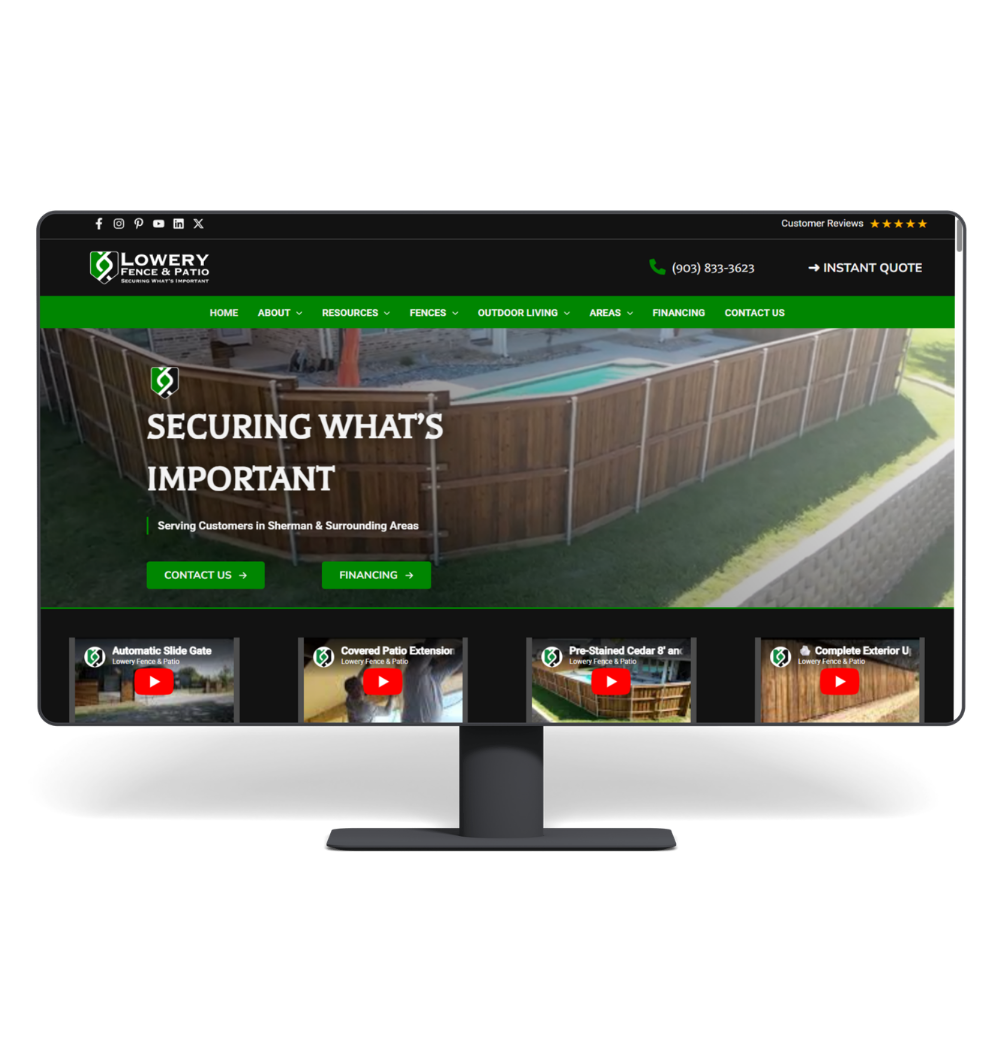 Website mockup 9